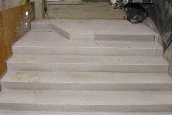 Contractors work complete with blueprint markings